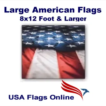 Large American Flags