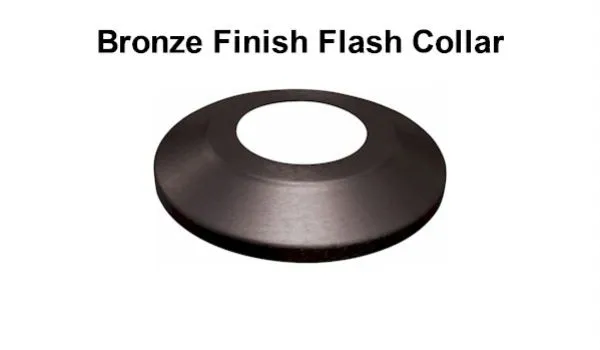 Bronze Flash Collar 12 by 3 inches