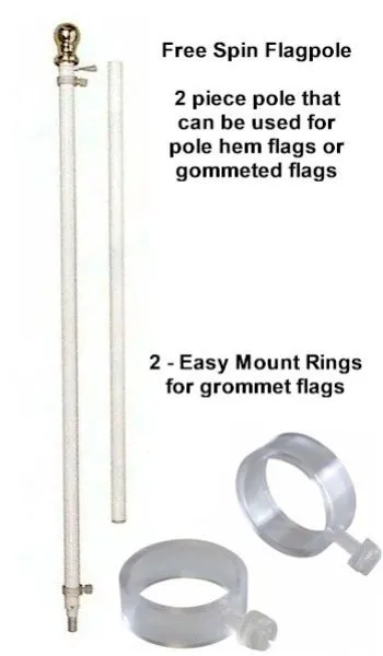 6' Aluminum Free Spin