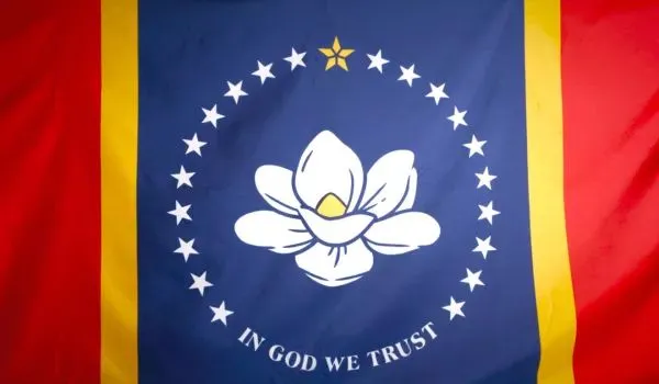 2x3 Mississippi Nylon Flag